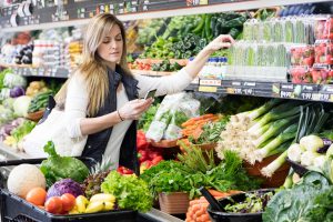 Woman Grocery Shopping